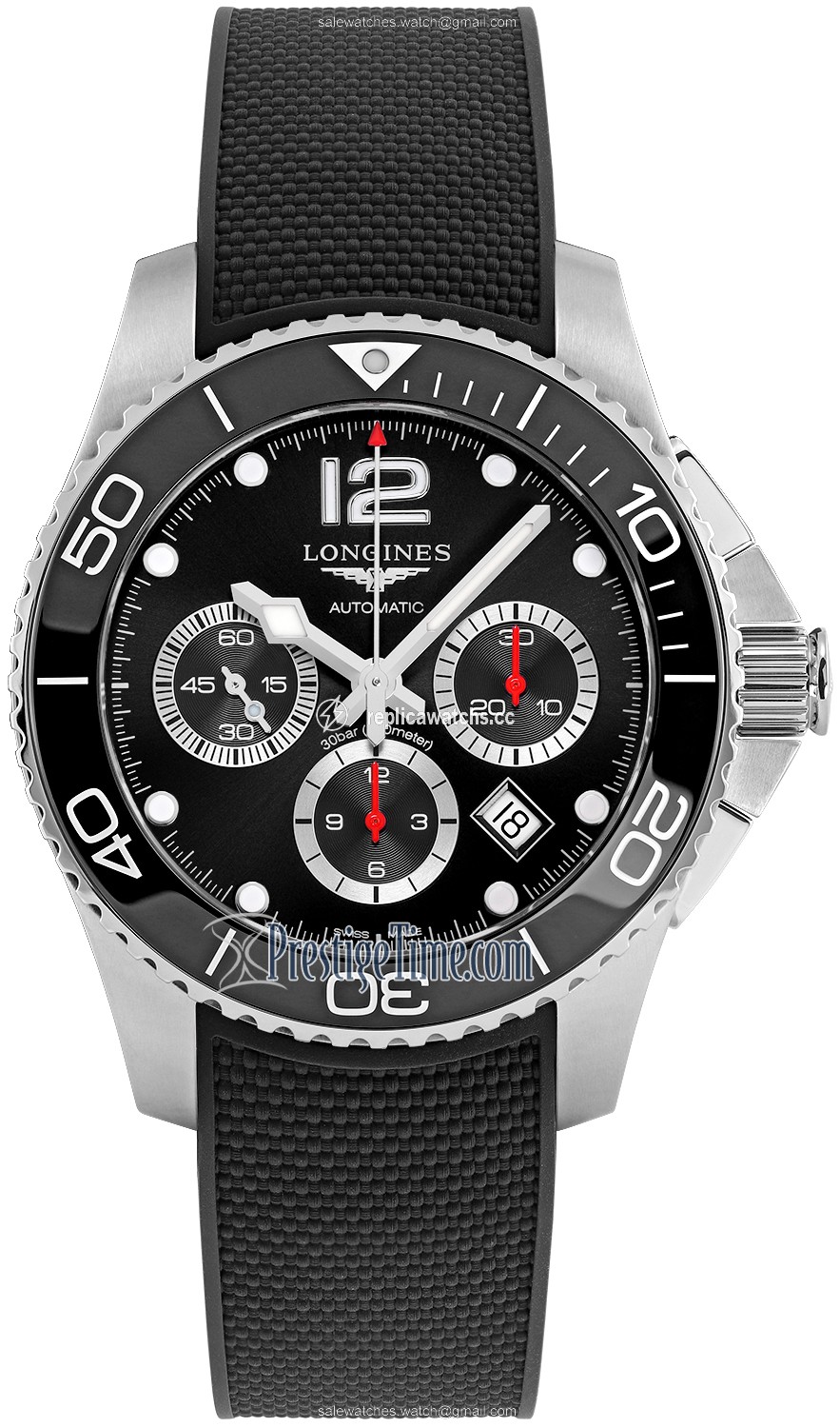 Replica L3.883.4.56.9 L38834569 Longines HydroConquest Automatic Chronograph 43mm Mens Watch Replica L3.883.4.56.9 L38834569 Longines HydroConquest Automatic Chronograph 43mm Mens Watch