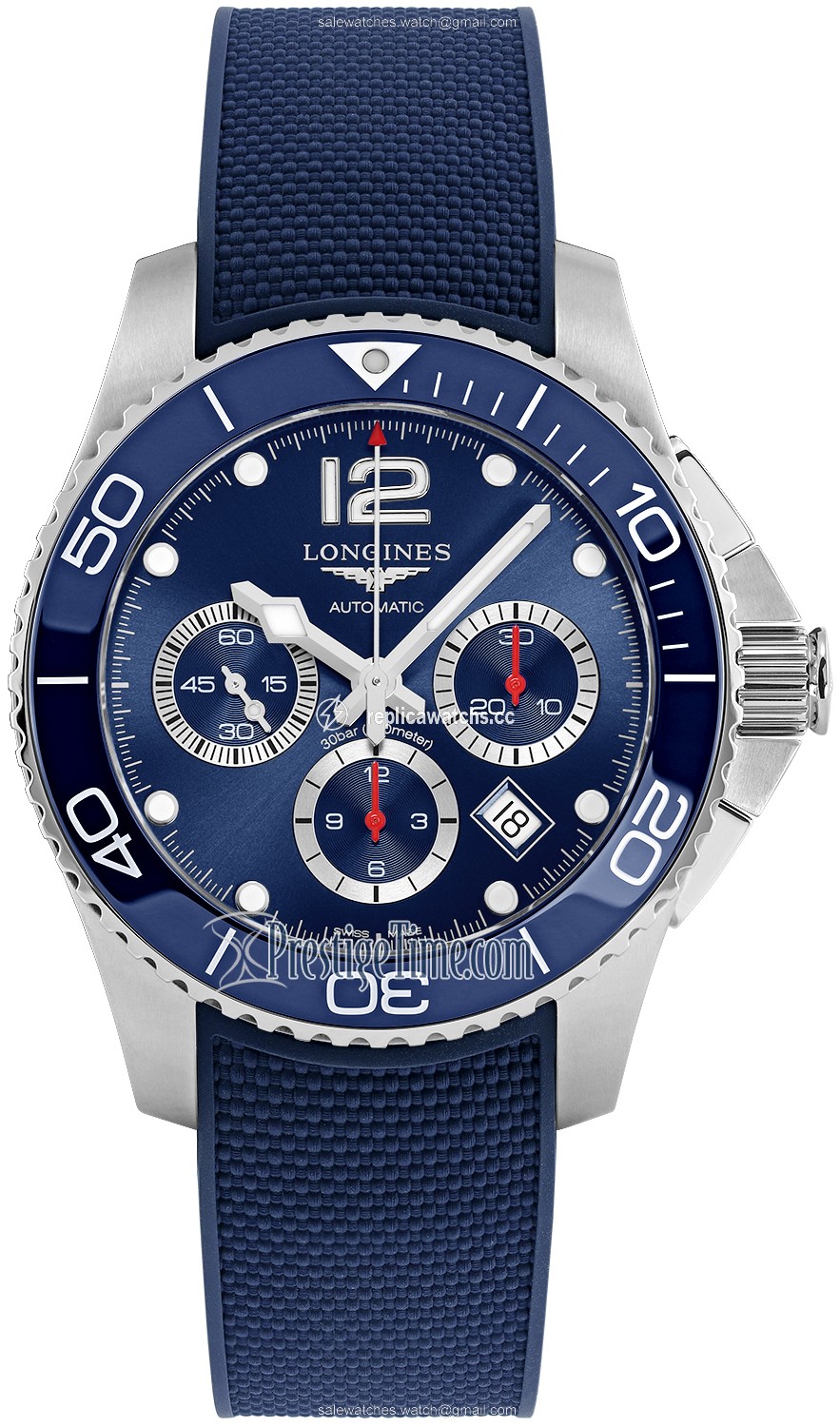 Replica L3.883.4.96.9 L38834969 Longines HydroConquest Automatic Chronograph 43mm Mens Watch Replica L3.883.4.96.9 L38834969 Longines HydroConquest Automatic Chronograph 43mm Mens Watch
