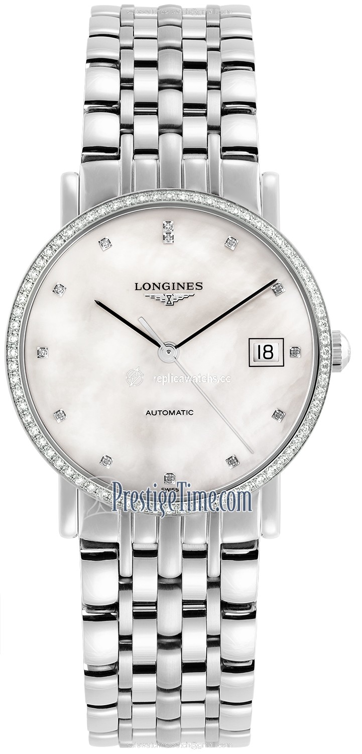 Replica L4.809.0.87.6 Longines Elegant Automatic 34.5mm Medium Watch Replica L4.809.0.87.6 Longines Elegant Automatic 34.5mm Medium Watch