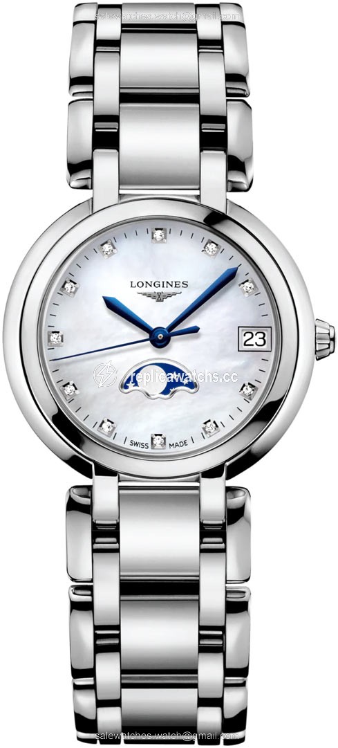 Replica L8.115.4.87.6 L81154876 Longines PrimaLuna Moonphase 30.5mm Ladies Watch Replica L8.115.4.87.6 L81154876 Longines PrimaLuna Moonphase 30.5mm Ladies Watch