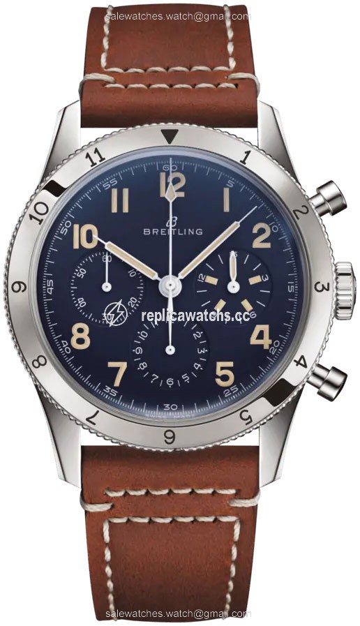 Replica LB0920131C1X1 Platinum Breitling AVI Ref 765 1953 Re-Edition Mens Watch Replica LB0920131C1X1 Platinum Breitling AVI Ref 765 1953 Re-Edition Mens Watch