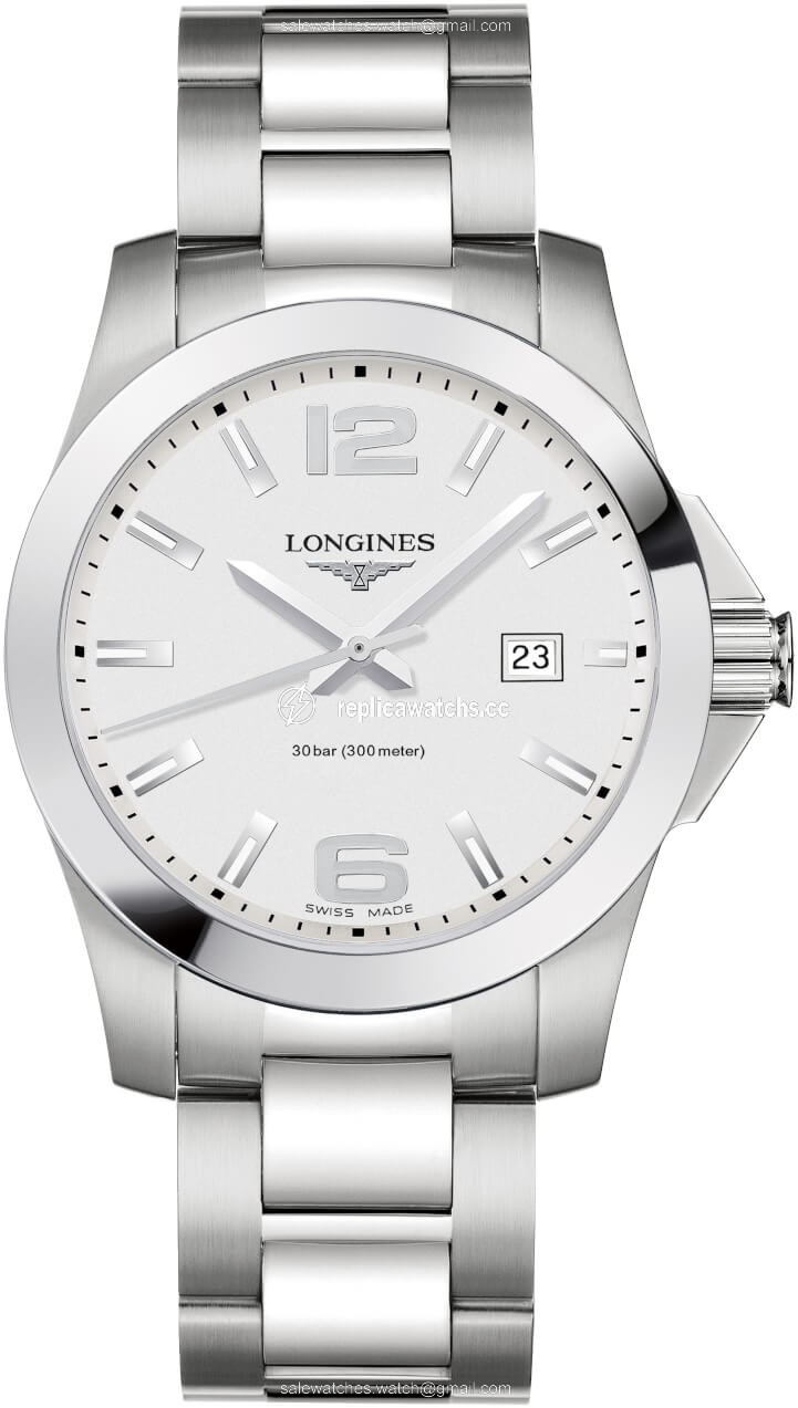 Replica L3.759.4.76.6 L37594766 Longines Conquest Quartz 41mm Mens Watch Replica L3.759.4.76.6 L37594766 Longines Conquest Quartz 41mm Mens Watch
