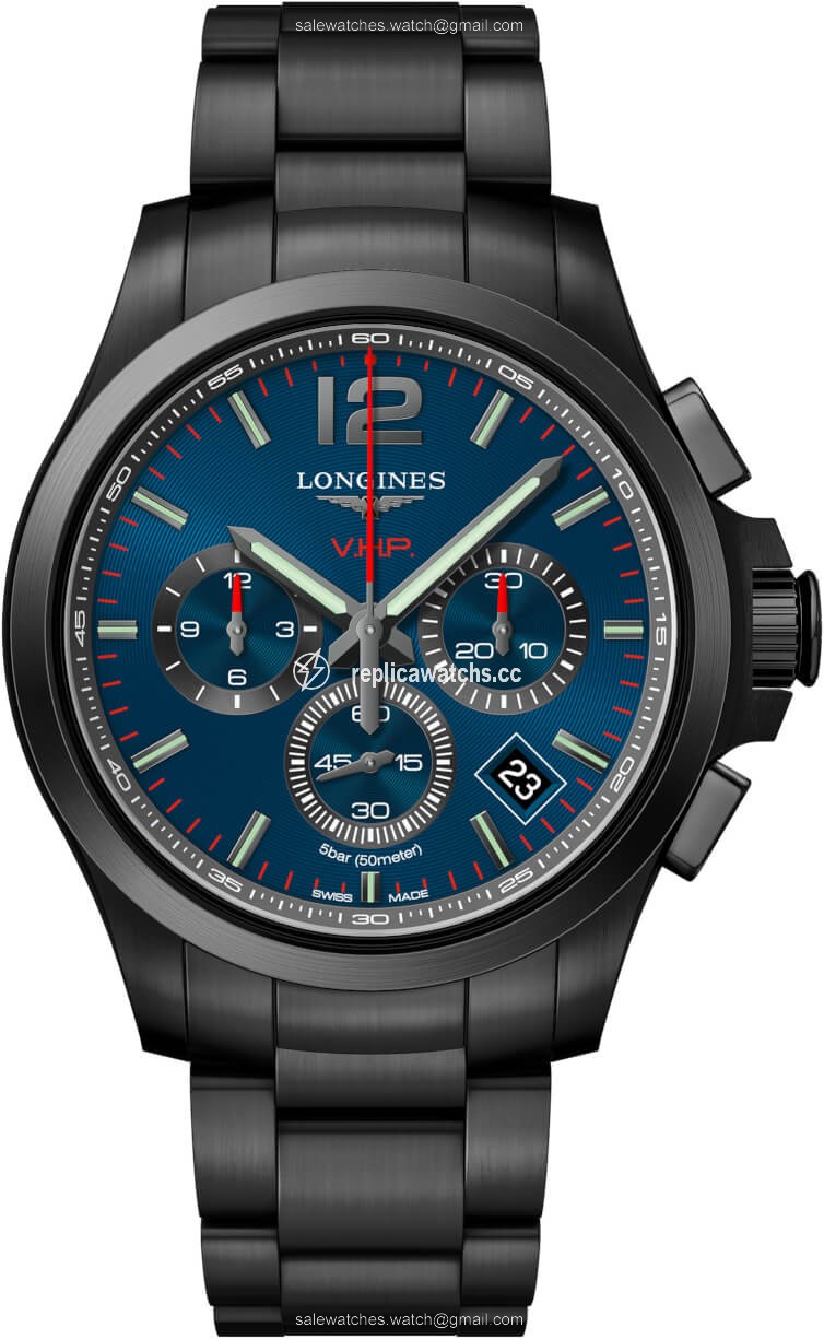 Replica L3.717.2.96.6 L37172966 Longines Conquest V.H.P. Chronograph 42mm Mens Watch Replica L3.717.2.96.6 L37172966 Longines Conquest V.H.P. Chronograph 42mm Mens Watch