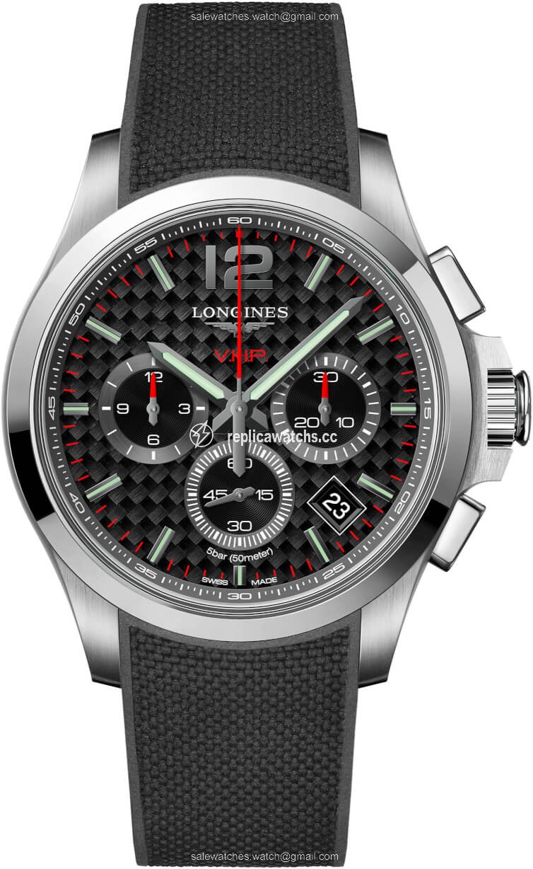 Replica L3.717.4.66.9 L37174669 Longines Conquest V.H.P. Chronograph 42mm Mens Watch Replica L3.717.4.66.9 L37174669 Longines Conquest V.H.P. Chronograph 42mm Mens Watch