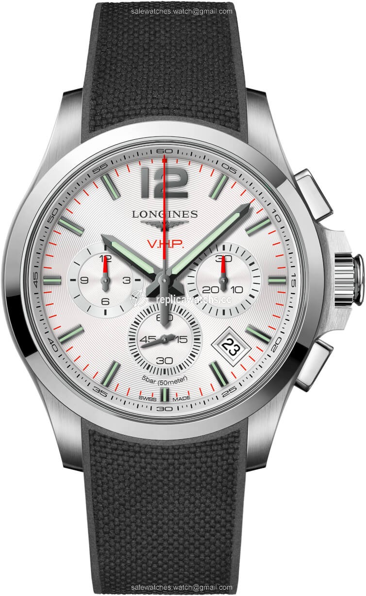 Replica L3.717.4.76.9 L37174769 Longines Conquest V.H.P. Chronograph 42mm Mens Watch Replica L3.717.4.76.9 L37174769 Longines Conquest V.H.P. Chronograph 42mm Mens Watch