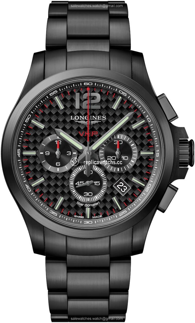 Replica L3.727.2.66.6 L37272666 Longines Conquest V.H.P. Chronograph 44mm Mens Watch Replica L3.727.2.66.6 L37272666 Longines Conquest V.H.P. Chronograph 44mm Mens Watch