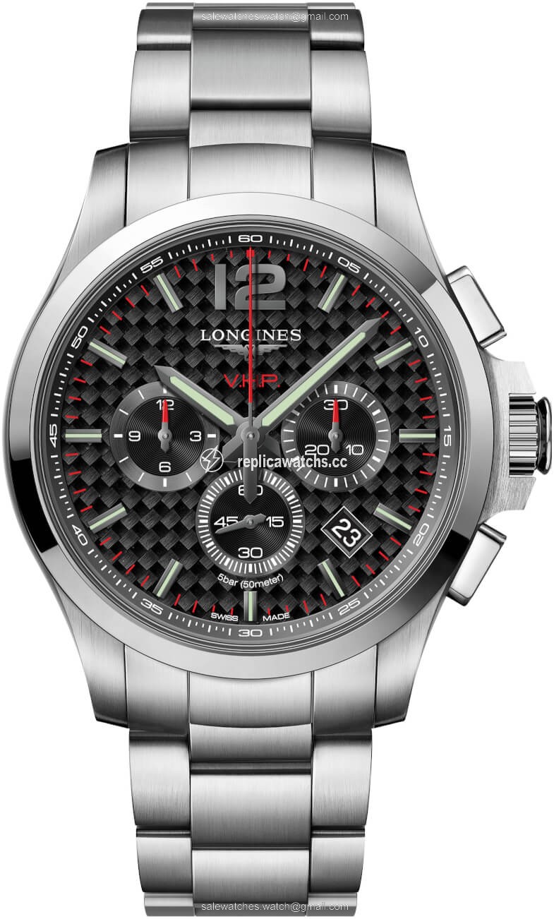 Replica L3.727.4.66.6 L37274666 Longines Conquest V.H.P. Chronograph 44mm Mens Watch Replica L3.727.4.66.6 L37274666 Longines Conquest V.H.P. Chronograph 44mm Mens Watch