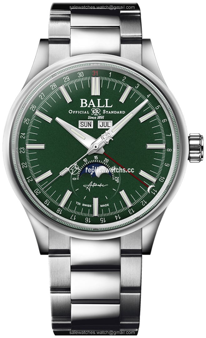 Replica NM3016C-S1J-GR Ball Watch Engineer II Moon Calendar 40mm Mens Watch Replica NM3016C-S1J-GR Ball Watch Engineer II Moon Calendar 40mm Mens Watch
