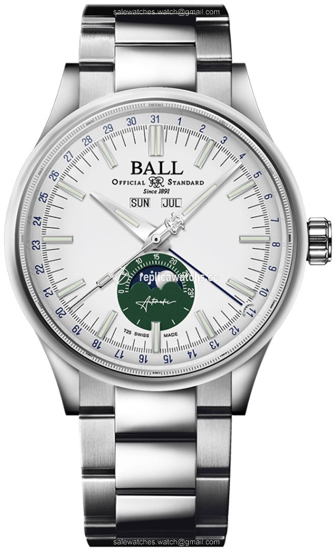 Replica NM3016C-S1J-WHGR Ball Watch Engineer II Moon Calendar 40mm Mens Watch Replica NM3016C-S1J-WHGR Ball Watch Engineer II Moon Calendar 40mm Mens Watch