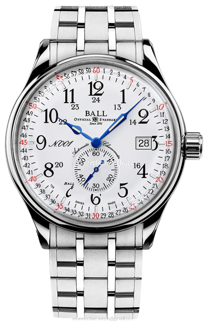 Replica NM3888D-S4CJ-WH Ball Watch Trainmaster Standard Time Mens Watch Replica NM3888D-S4CJ-WH Ball Watch Trainmaster Standard Time Mens Watch