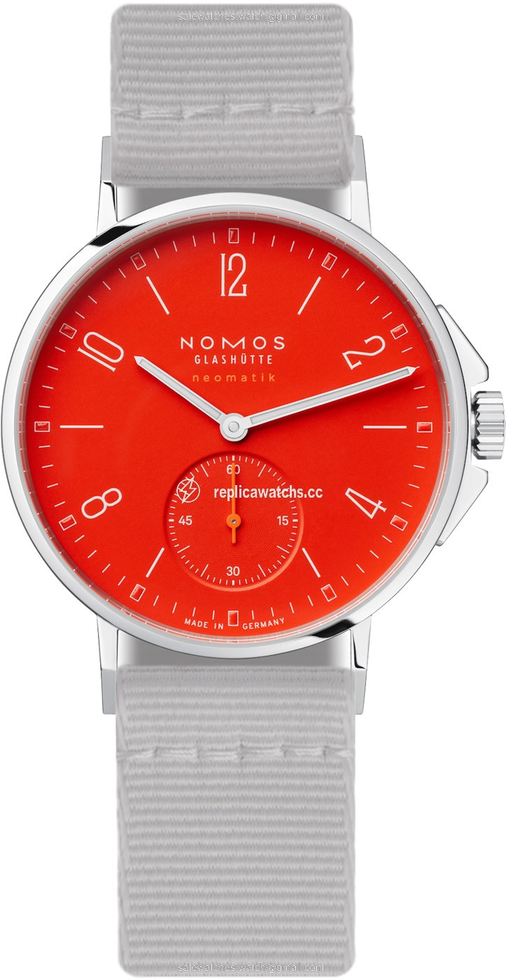 Replica 563 Signalrot Nomos Glashutte Ahoi Neomatik 36.3mm Midsize Watch Replica 563 Signalrot Nomos Glashutte Ahoi Neomatik 36.3mm Midsize Watch