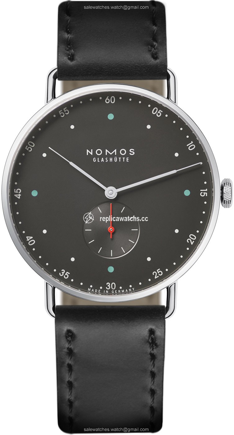 Replica 1112 Stadtschwarz Stainless Steel Back Nomos Glashutte Metro 38 38.5mm Mens Watch Replica 1112 Stadtschwarz Stainless Steel Back Nomos Glashutte Metro 38 38.5mm Mens Watch