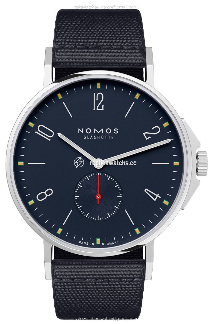 Replica 547 Atlantic Solid Case back Nomos Glashutte Ahoi 40.3mm Mens Watch Replica 547 Atlantic Solid Case back Nomos Glashutte Ahoi 40.3mm Mens Watch