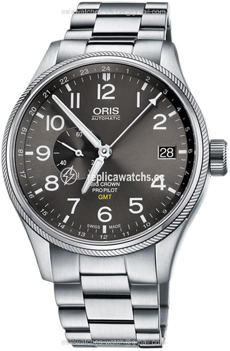 Replica 01 748 7710 4063-07 8 22 19 Oris Big Crown ProPilot GMT Small Seconds 45mm Mens Watch Replica 01 748 7710 4063-07 8 22 19 Oris Big Crown ProPilot GMT Small Seconds 45mm Mens Watch