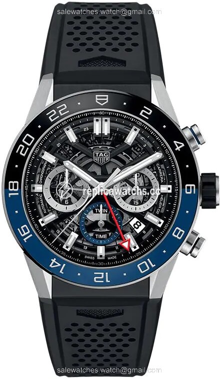 Replica cbg2a1z.ft6157 Tag Heuer Carrera Calibre Heuer 02 GMT 45mm Mens Watch Replica cbg2a1z.ft6157 Tag Heuer Carrera Calibre Heuer 02 GMT 45mm Mens Watch