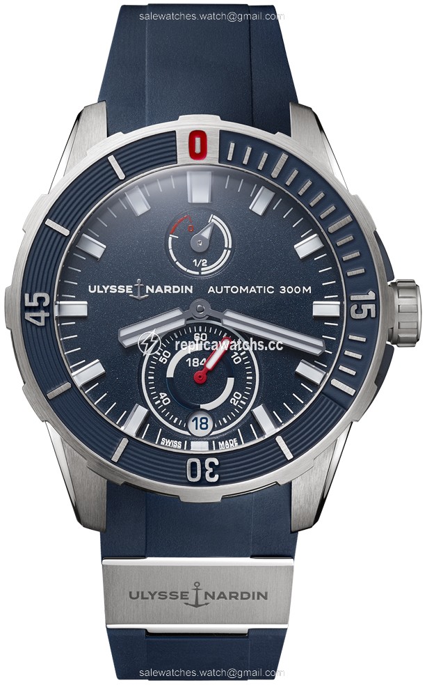 Replica 1183-170-3/93 Ulysse Nardin Diver Chronometer 44mm Mens Watch Replica 1183-170-3/93 Ulysse Nardin Diver Chronometer 44mm Mens Watch