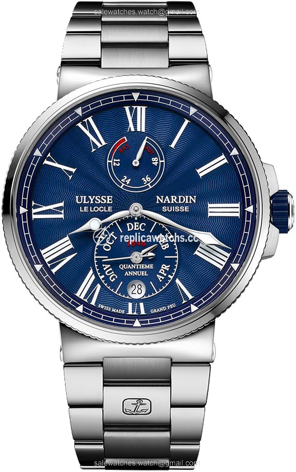 Replica 1133-210-7m/e3 Ulysse Nardin Marine Chronometer Annual Calendar 43mm Mens Watch Replica 1133-210-7m/e3 Ulysse Nardin Marine Chronometer Annual Calendar 43mm Mens Watch