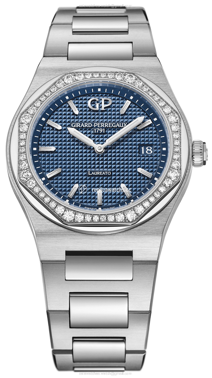 Replica 80189d11a431-11a Girard Perregaux Laureato Quartz 34mm Ladies Watch Replica 80189d11a431-11a Girard Perregaux Laureato Quartz 34mm Ladies Watch