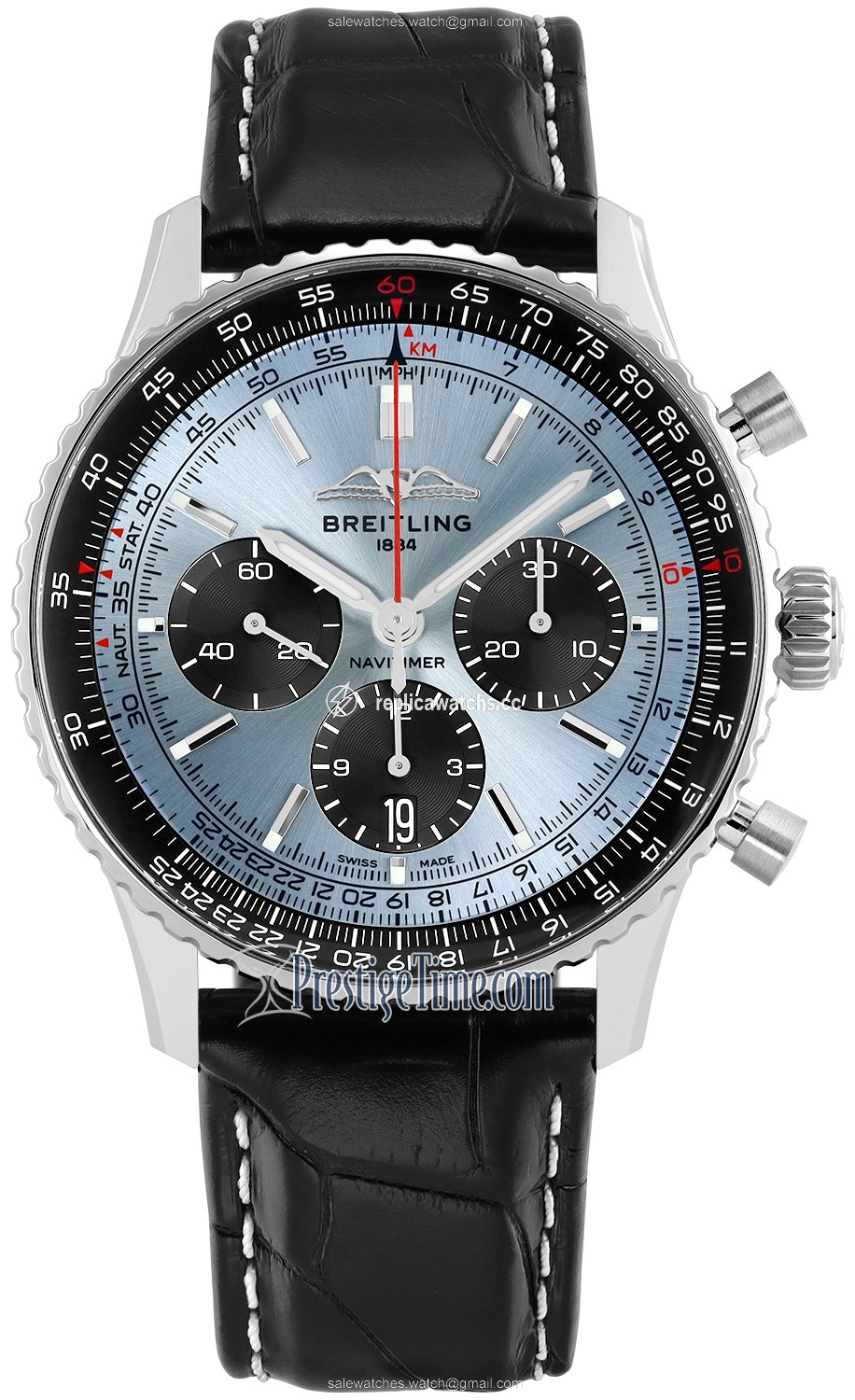 Replica ab0138241c1p1 Ice Blue Breitling Navitimer B01 Chronograph 43 Mens Watch Replica ab0138241c1p1 Ice Blue Breitling Navitimer B01 Chronograph 43 Mens Watch