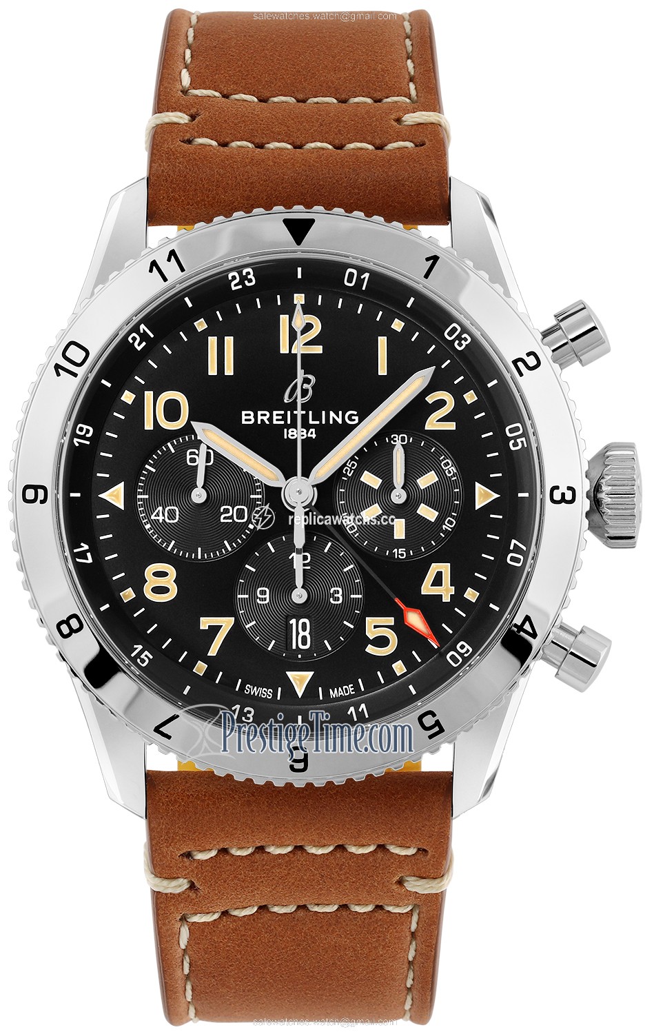 Replica ab04453a1b1X1 P-51 MUSTANG Breitling Super AVI B04 Chronograph GMT 46mm Mens Watch Replica ab04453a1b1X1 P-51 MUSTANG Breitling Super AVI B04 Chronograph GMT 46mm Mens Watch
