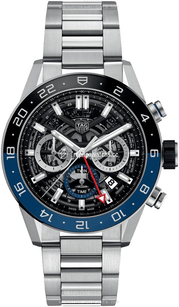 Replica cbg2a1z.ba0658 Tag Heuer Carrera Calibre Heuer 02 GMT 45mm Mens Watch Replica cbg2a1z.ba0658 Tag Heuer Carrera Calibre Heuer 02 GMT 45mm Mens Watch