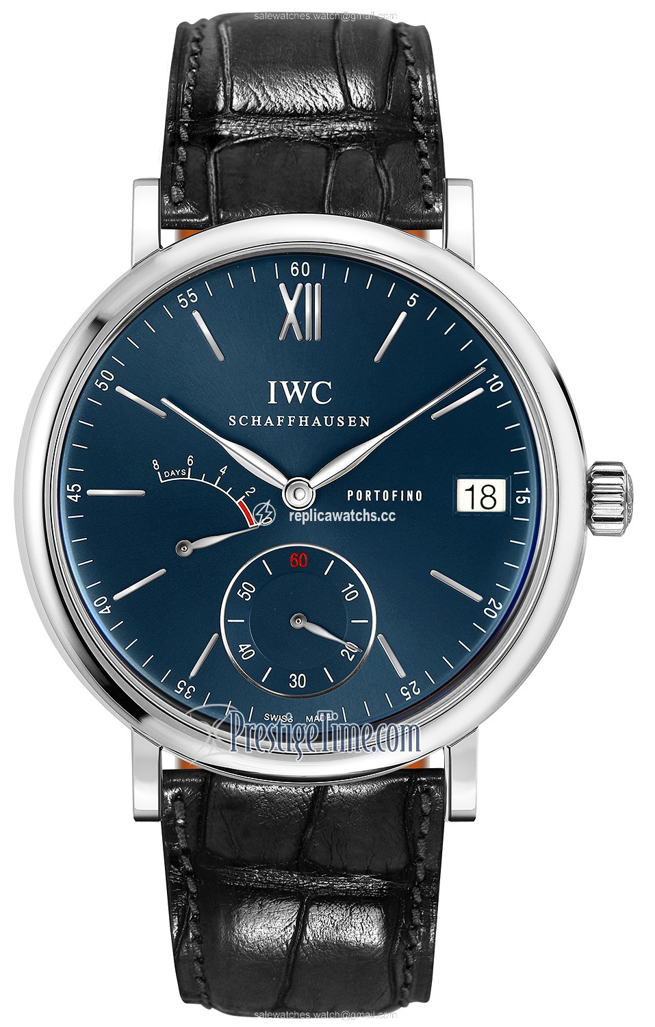 Replica iw510106 IWC Portofino Hand Wound Eight Days Mens Watch Replica iw510106 IWC Portofino Hand Wound Eight Days Mens Watch