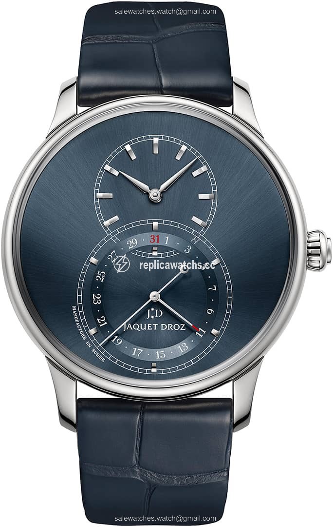 Replica j007030249 Jaquet Droz Grande Seconde Quantieme 43mm Mens Watch Replica j007030249 Jaquet Droz Grande Seconde Quantieme 43mm Mens Watch