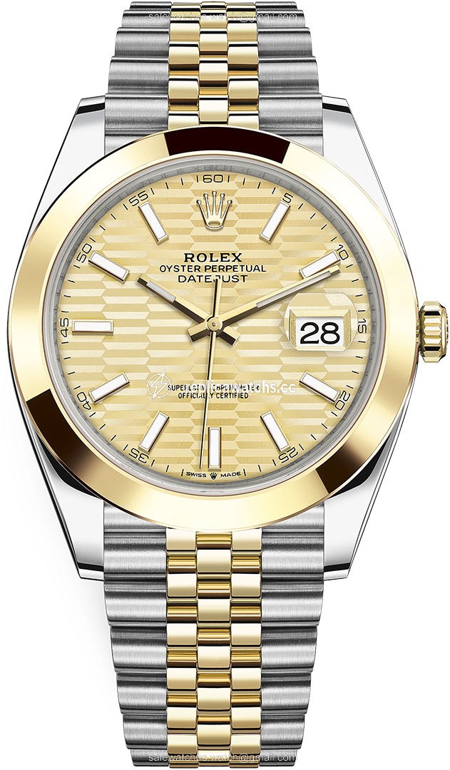 Replica 126303 Golden Fluted Jubilee Rolex Datejust 41mm Steel and Yellow Gold Mens Watch Replica 126303 Golden Fluted Jubilee Rolex Datejust 41mm Steel and Yellow Gold Mens Watch