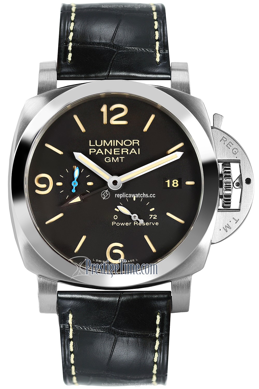 Replica pam01321 Panerai Luminor 1950 3 Days GMT Power Reserve Automatic 44mm Mens Watch Replica pam01321 Panerai Luminor 1950 3 Days GMT Power Reserve Automatic 44mm Mens Watch