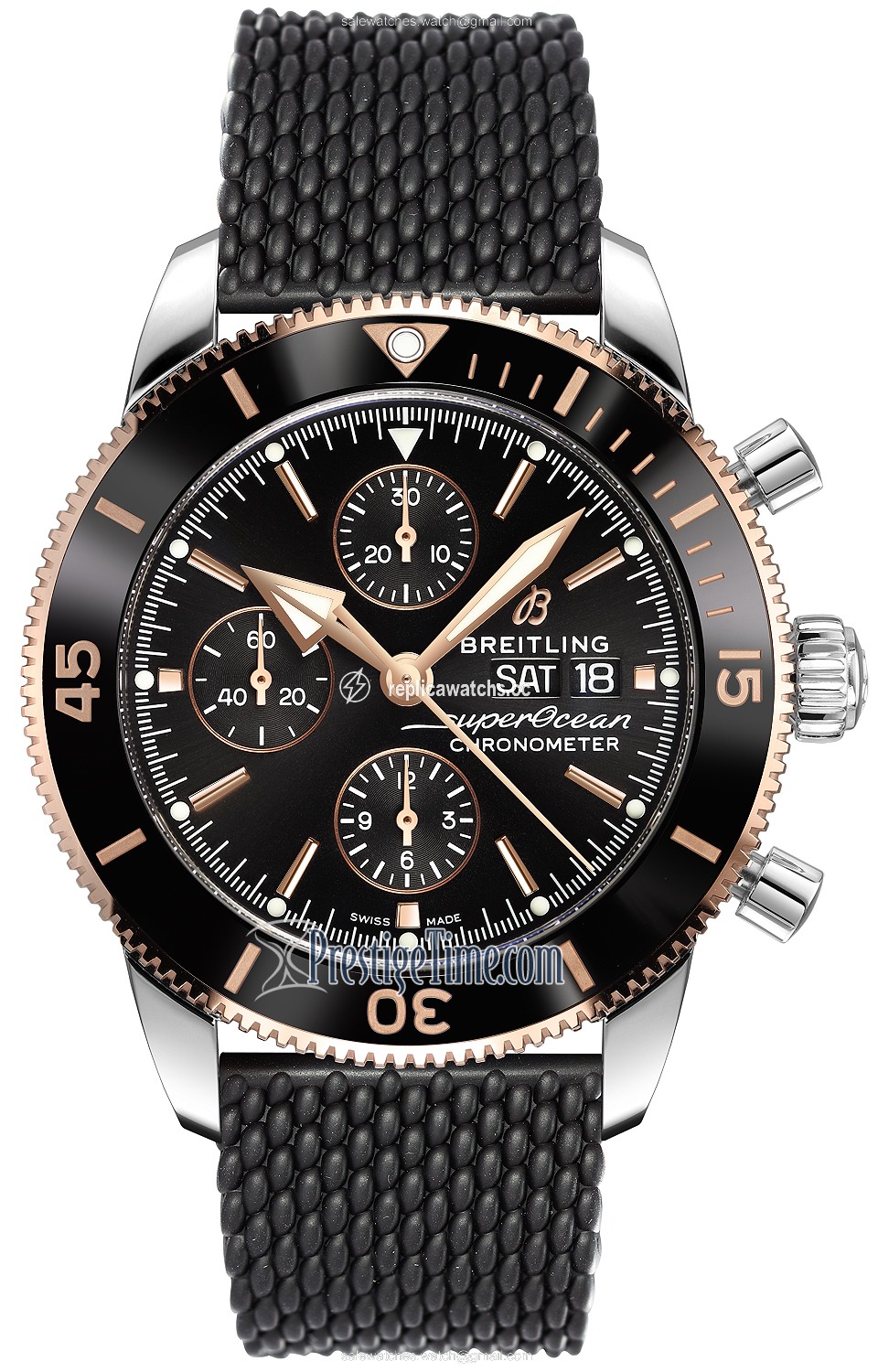 Replica u13313121b1s1 Breitling Superocean Heritage II Chronograph 44 Mens Watch Replica u13313121b1s1 Breitling Superocean Heritage II Chronograph 44 Mens Watch
