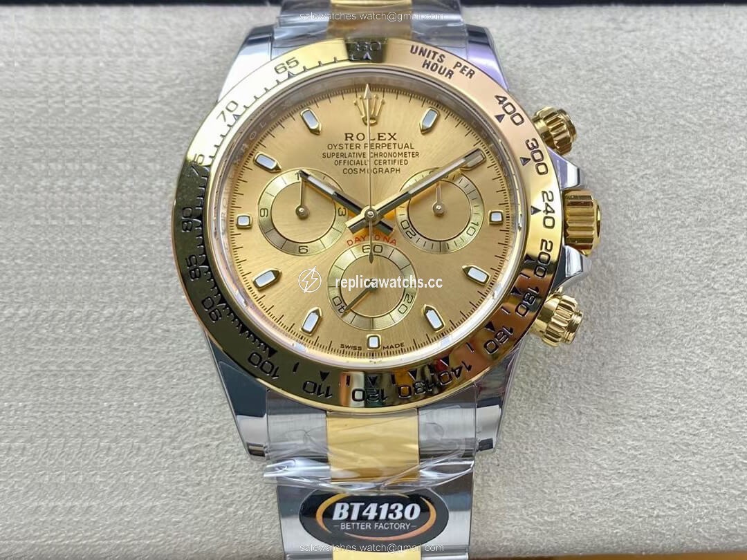 Replica Rolex Daytona M116503-0003 BT Factory Yellow Gold Replica Rolex Daytona M116503-0003 BT Factory Yellow Gold