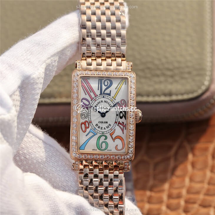 Replica Franck Muller LONG ISLAND 952 Ladies ABF Factory Rose Gold With Diamonds Replica Franck Muller LONG ISLAND 952 Ladies ABF Factory Rose Gold With Diamonds