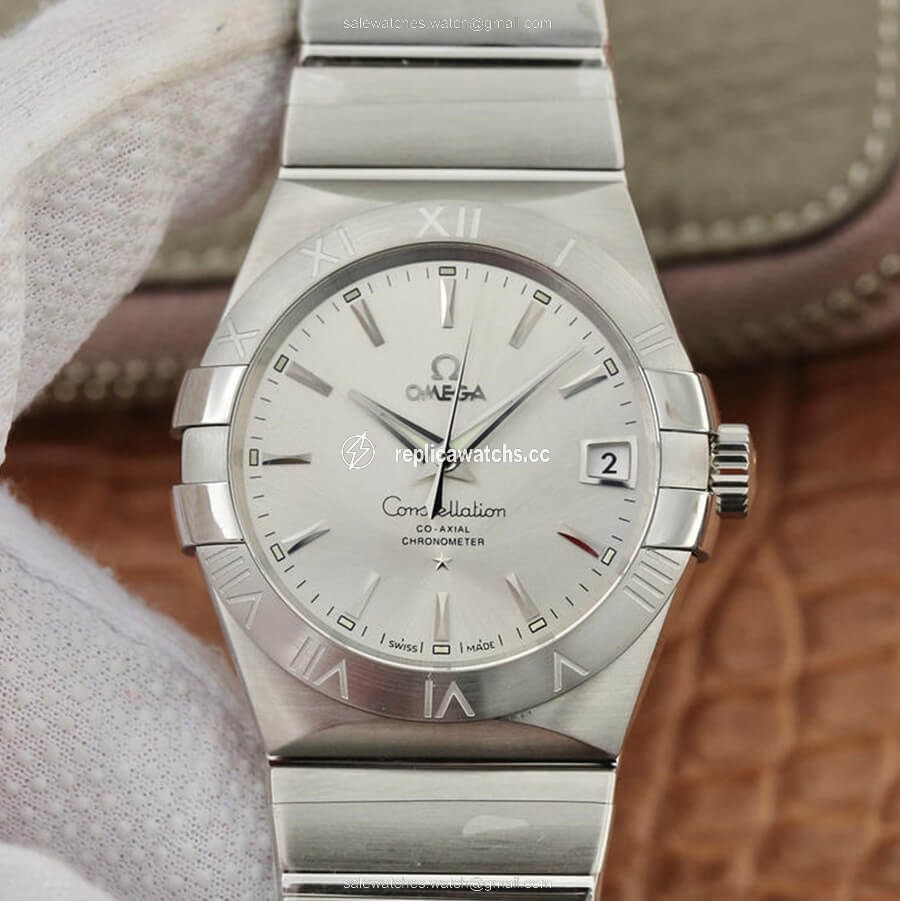 Replica Omega Constellation 123.10.38.21.02.001 VS Factory Silvery White Dial Replica Omega Constellation 123.10.38.21.02.001 VS Factory Silvery White Dial