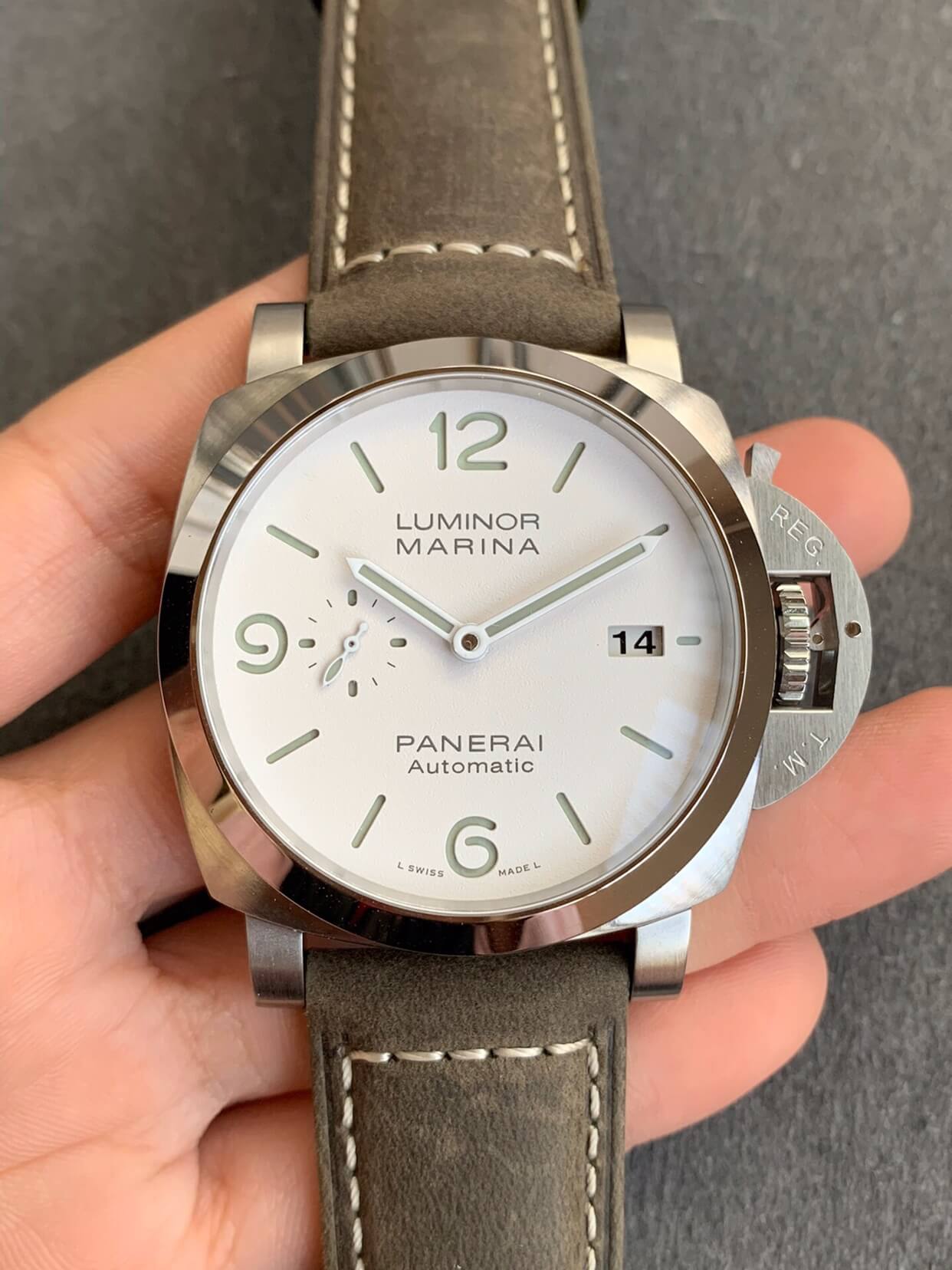 Replica Panerai Luminor PAM01314 VS Factory White Dial Replica Panerai Luminor PAM01314 VS Factory White Dial