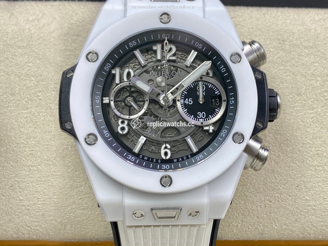 Replica Hublot BIG BANG Unico 421.HX.1170.RX ZF Factory White Ceramic Case Replica Hublot BIG BANG Unico 421.HX.1170.RX ZF Factory White Ceramic Case
