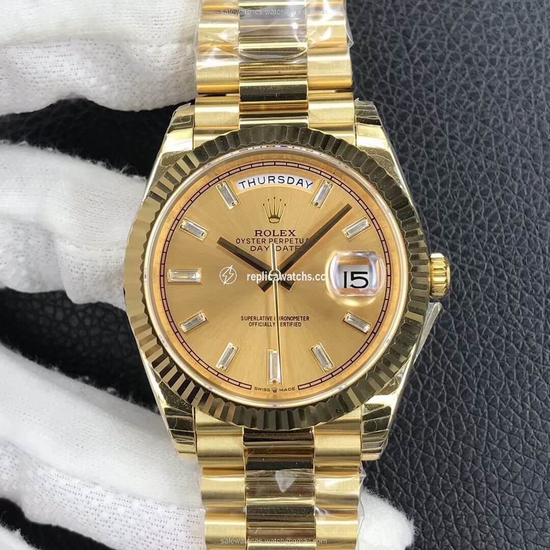 Replica Rolex Day Date M228238-0005 EW Factory Yellow Gold Replica Rolex Day Date M228238-0005 EW Factory Yellow Gold