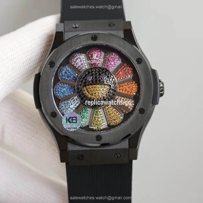 Replica Hublot Classic Fusion Takashi Murakami 507.CX.9000.RX.TAK21 Sunflower Ceramic Bezel Replica Hublot Classic Fusion Takashi Murakami 507.CX.9000.RX.TAK21 Sunflower Ceramic Bezel