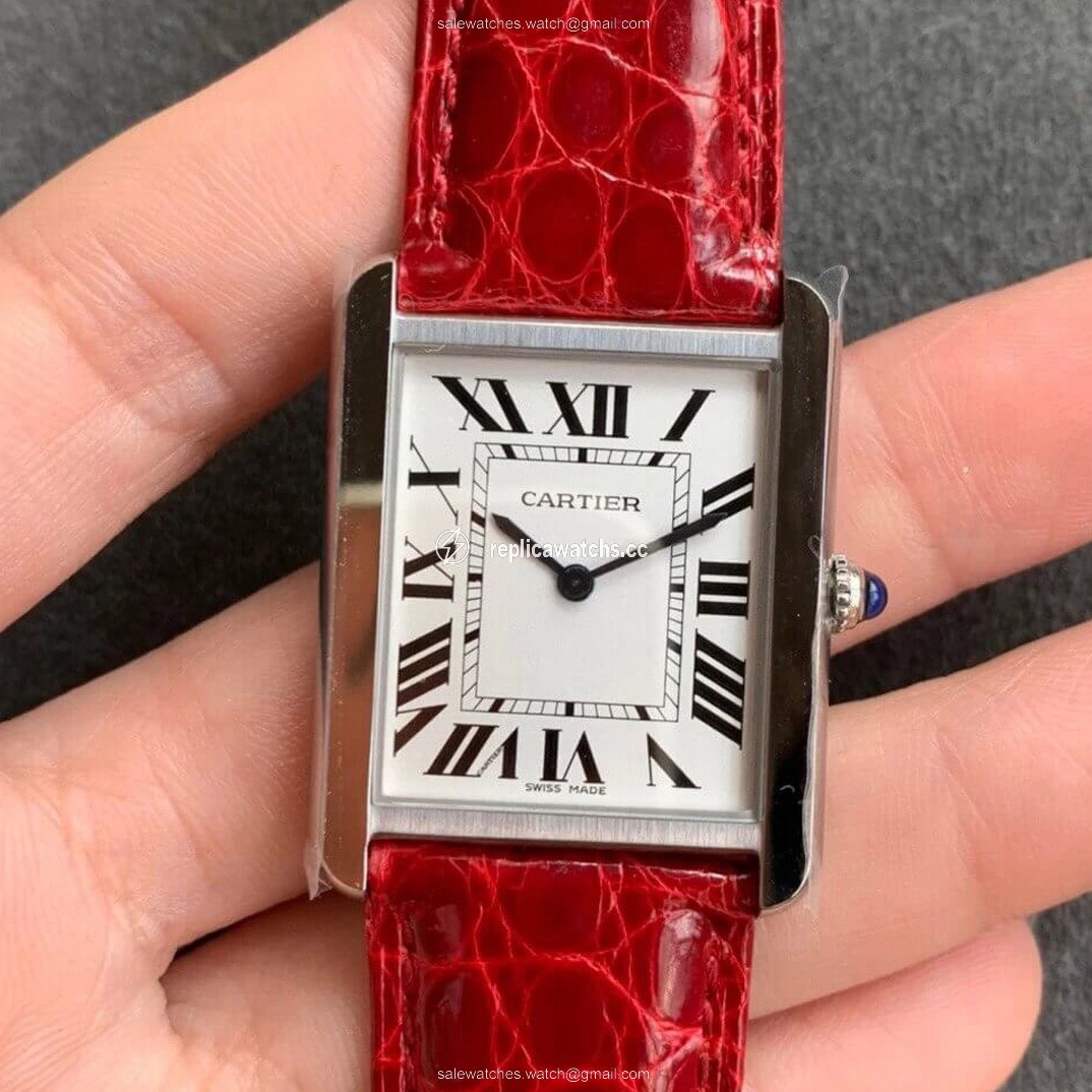 Replica Cartier Tank W5200005 K11 Factory White Dial Replica Cartier Tank W5200005 K11 Factory White Dial