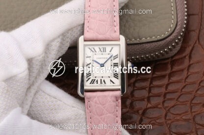 Replica Cartier Tank Ladies Stainless Steel White Dial Replica Cartier Tank Ladies Stainless Steel White Dial
