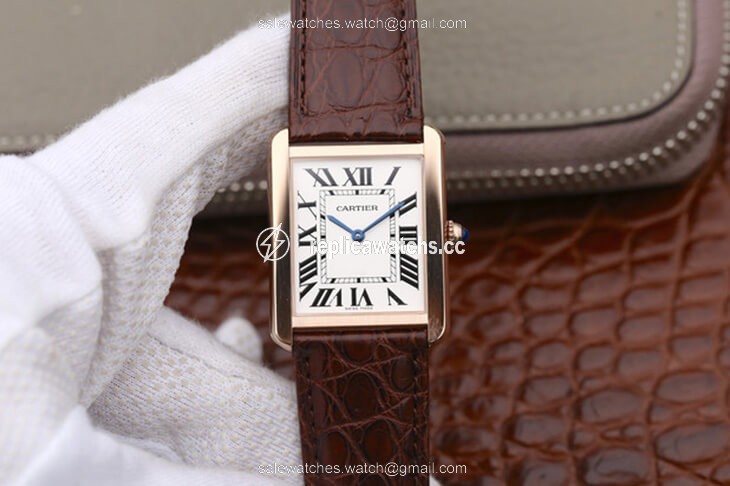 Replica Cartier Tank W5200025 K11 Factory White Dial Replica Cartier Tank W5200025 K11 Factory White Dial