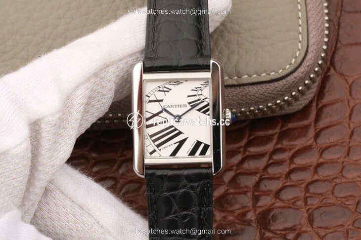 Replica Cartier Tank W5200018 K11 Factory White Dial Replica Cartier Tank W5200018 K11 Factory White Dial