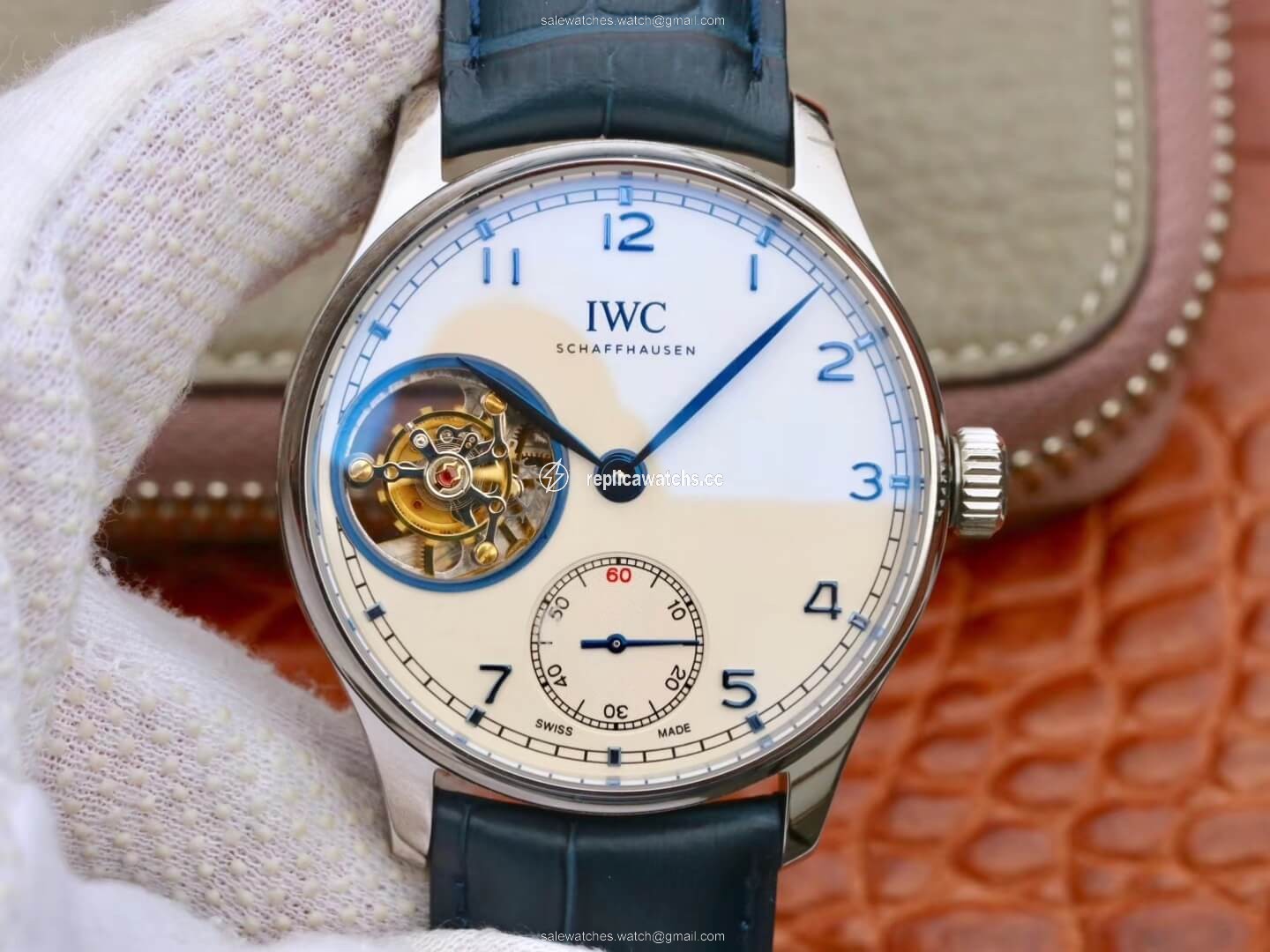 Replica IWC Portuguese Tourbillon ZF Factory Stainless Steel White Dial Replica IWC Portuguese Tourbillon ZF Factory Stainless Steel White Dial
