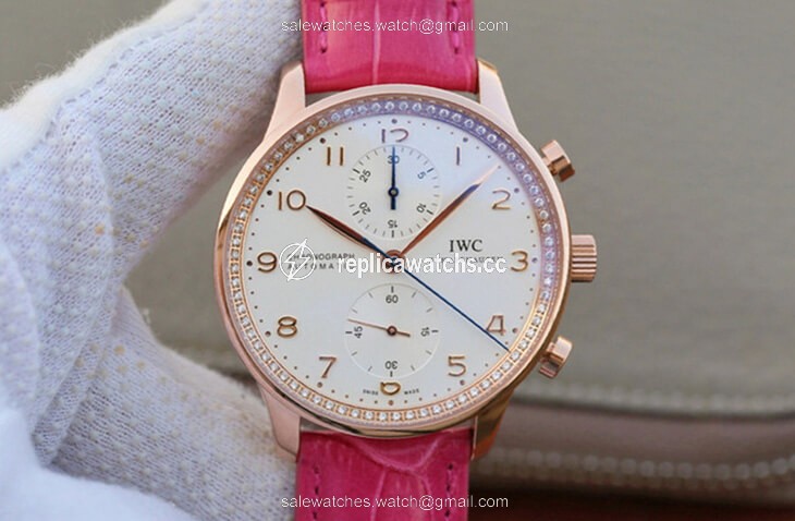 Replica IWC Portuguese ZF Factory Rose Gold Case Replica IWC Portuguese ZF Factory Rose Gold Case