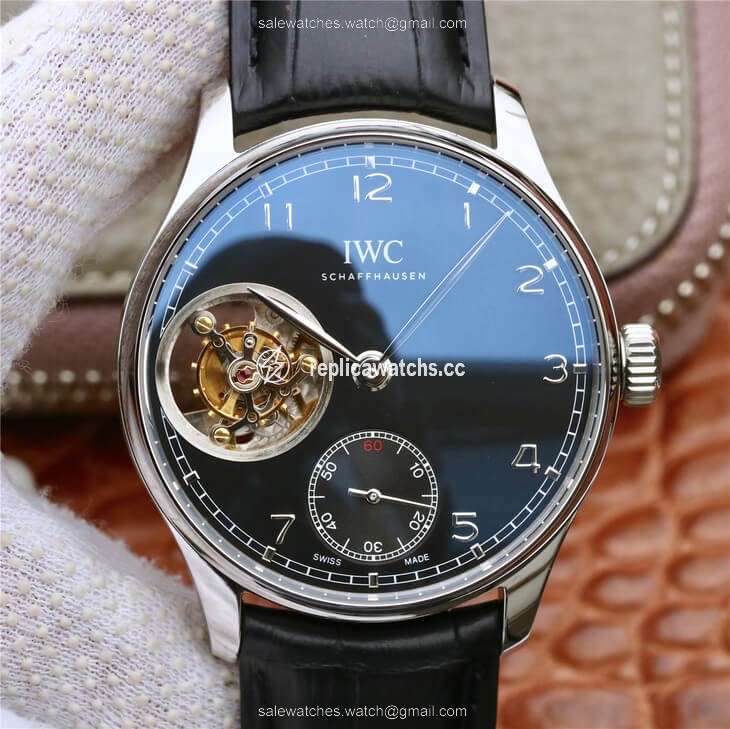 Replica IWC Portuguese Tourbillon ZF Factory Stainless Steel Replica IWC Portuguese Tourbillon ZF Factory Stainless Steel