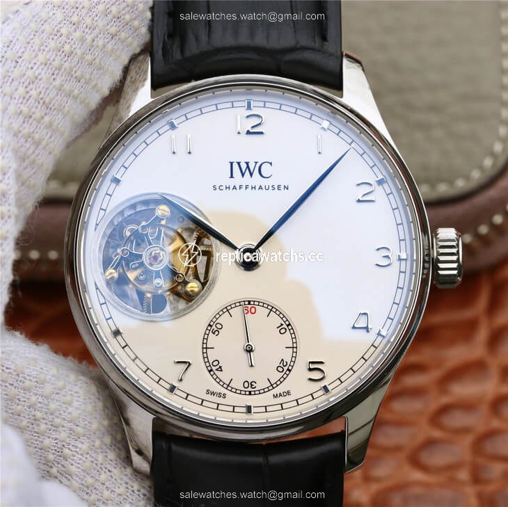Replica IWC Portuguese Tourbillon ZF Factory Stainless Steel White Dial Replica IWC Portuguese Tourbillon ZF Factory Stainless Steel White Dial
