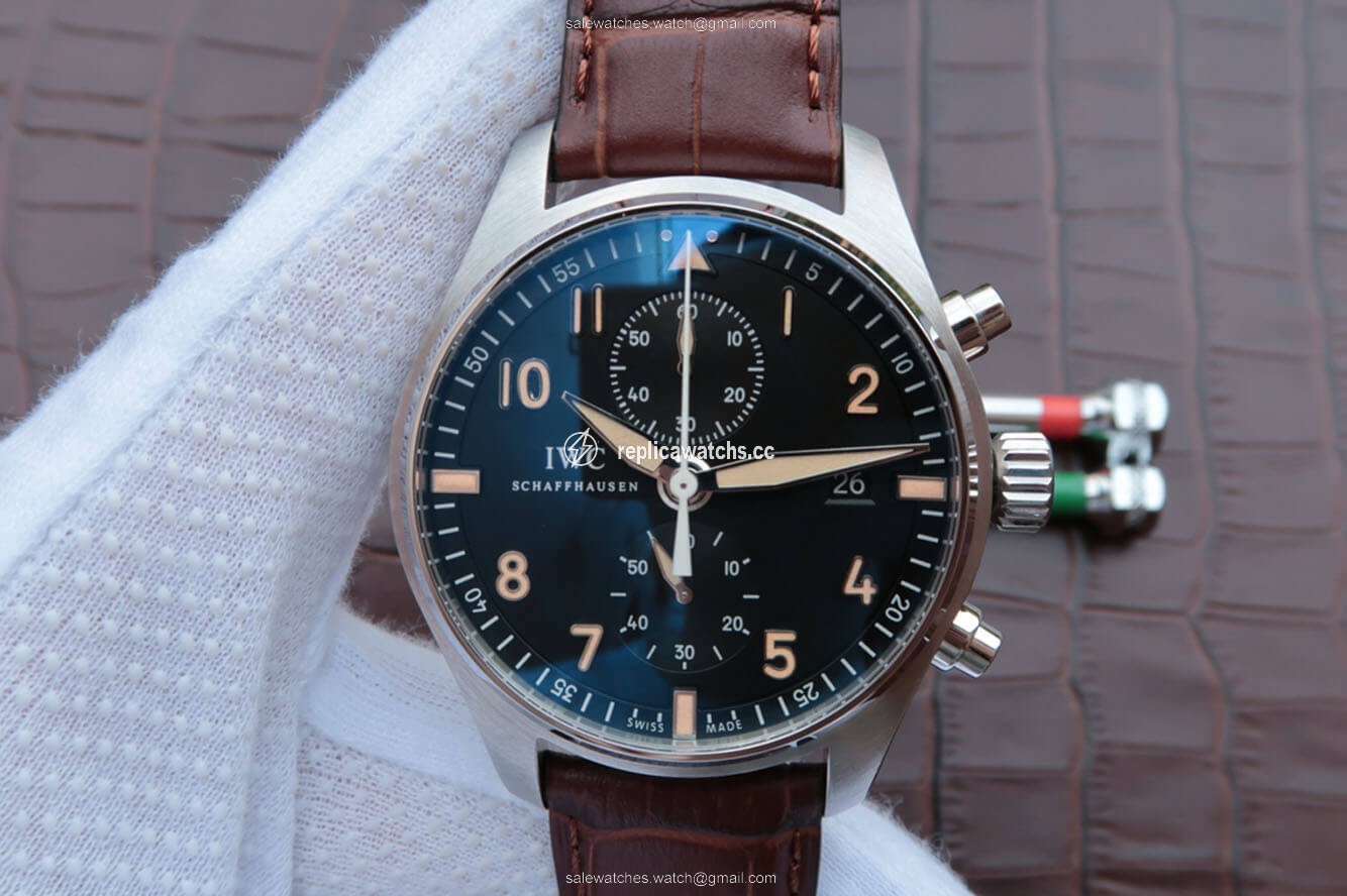 Replica IWC Pilot IW387808 ZF Factory Stainless Steel Replica IWC Pilot IW387808 ZF Factory Stainless Steel