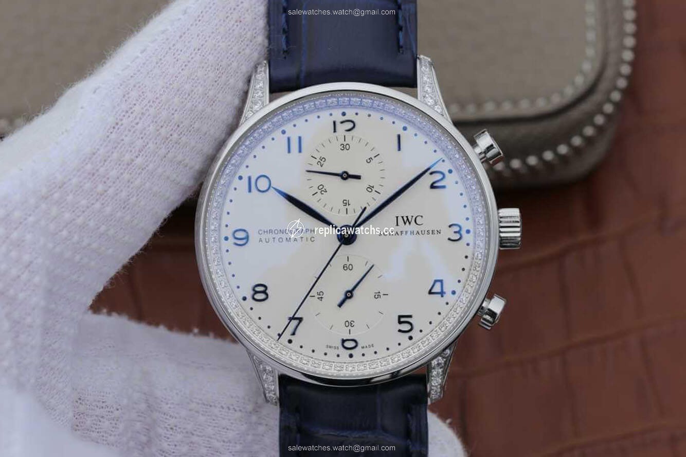 Replica IWC Portugieser IW371440 ZF Factory V2 Diamond White Dial Replica IWC Portugieser IW371440 ZF Factory V2 Diamond White Dial