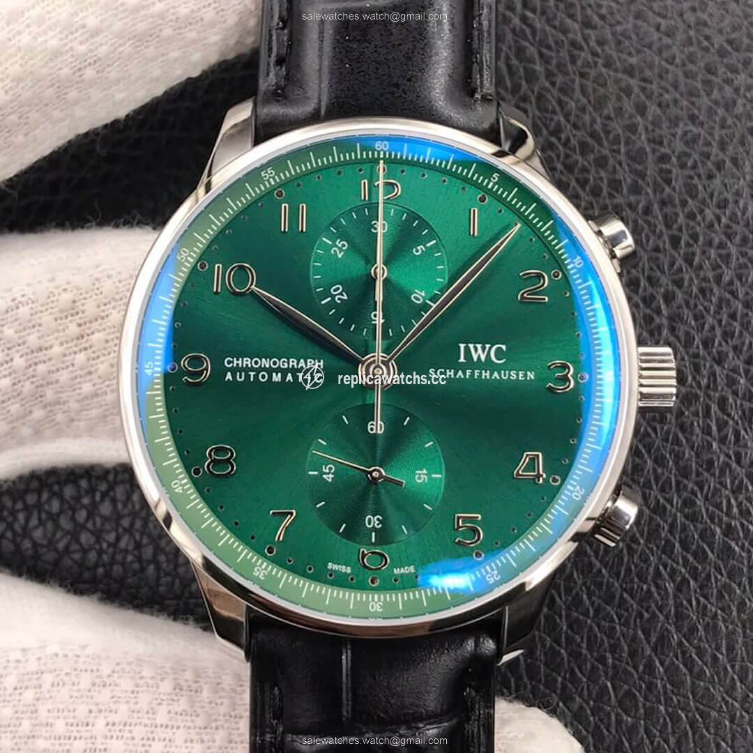 Replica IWC Portugieser IW371615 ZF Factory Green Dial Replica IWC Portugieser IW371615 ZF Factory Green Dial