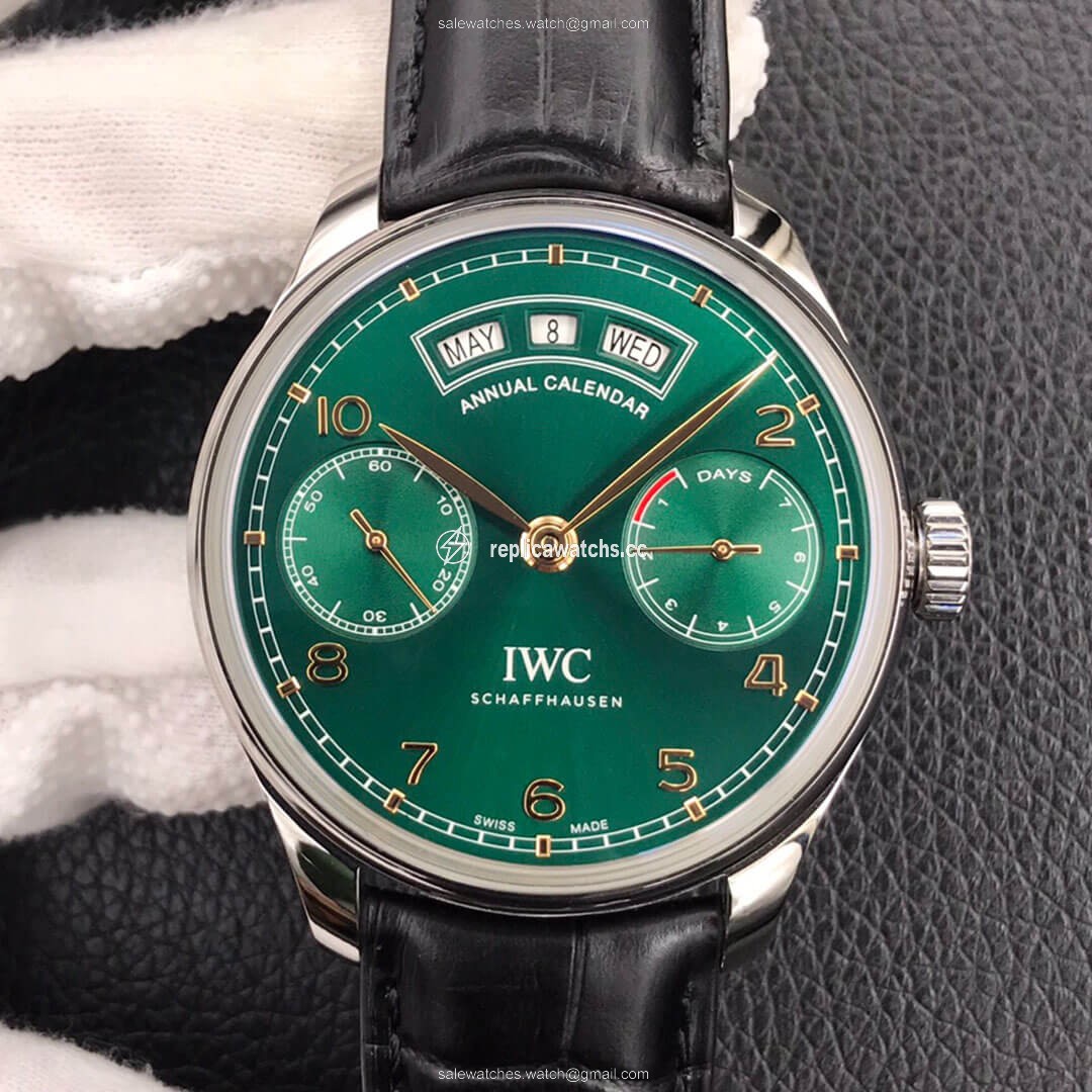 Replica IWC Portugieser IW503510 ZF Factory Green Dial Replica IWC Portugieser IW503510 ZF Factory Green Dial