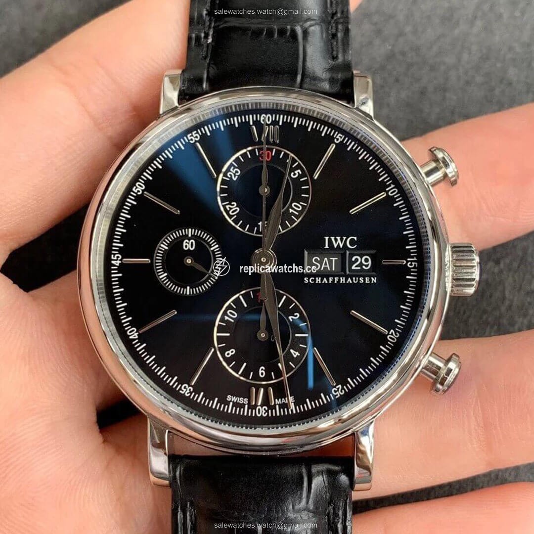 Replica IWC Portofino IW391008 ZF Factory Stainless Steel Black Dial Replica IWC Portofino IW391008 ZF Factory Stainless Steel Black Dial